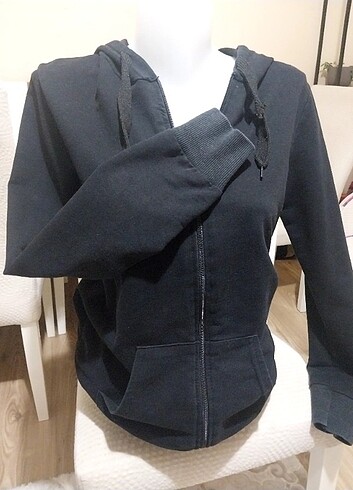 Diğer Kapşonlu fermuarlı sweatshirt 