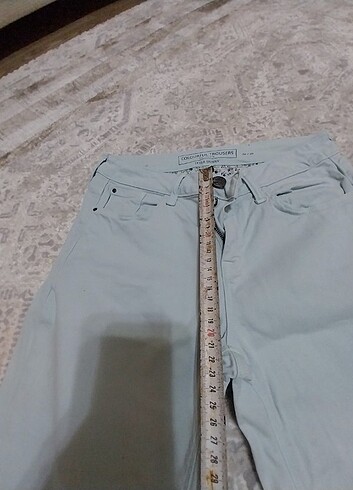 29 Beden mavi Renk İnce kot pantolon