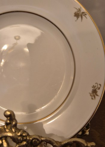 Altın İşlemeli Klasik Tabak - Görsel 3