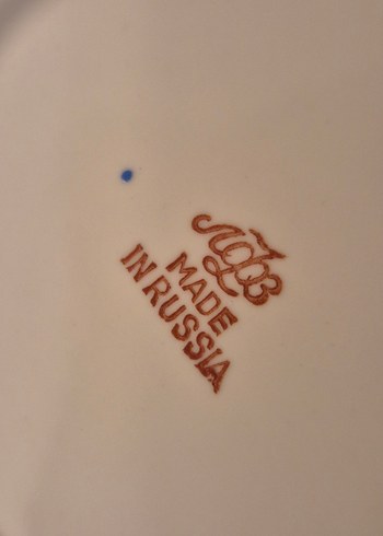 Altın İşlemeli Klasik Tabak - Görsel 4