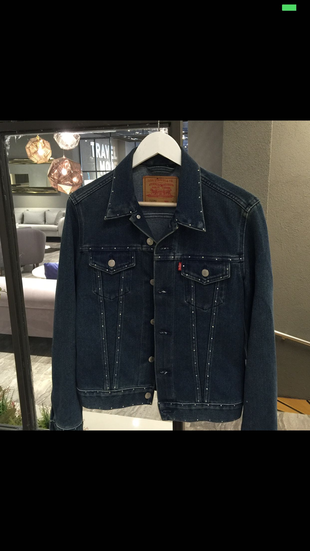 Levis swarovski taşlı kot ceket