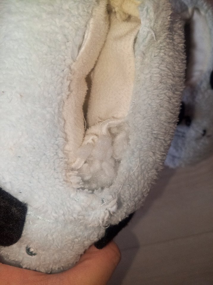 Kızlar için peluş hayvan figürlü sıcak panduf - Görsel 3