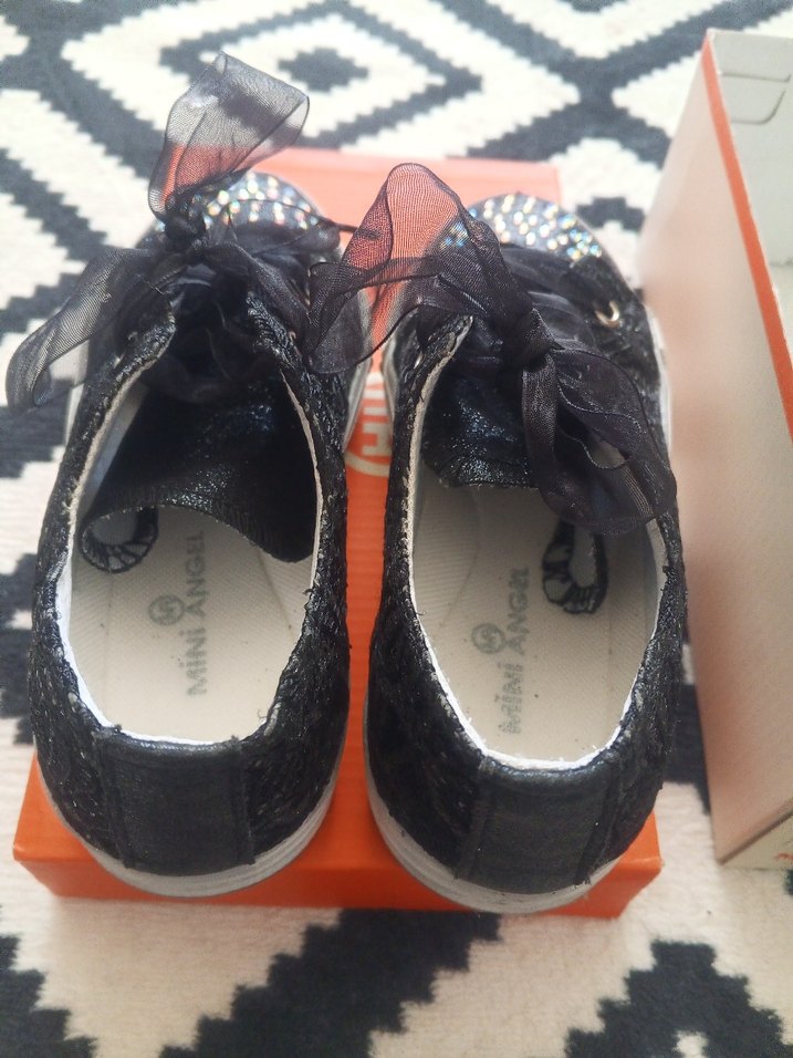 çocuk bağcıklı ayakkabı - Görsel 4