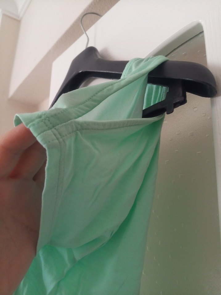 Yeşil Baskılı Hamile Tişörtü - Görsel 2