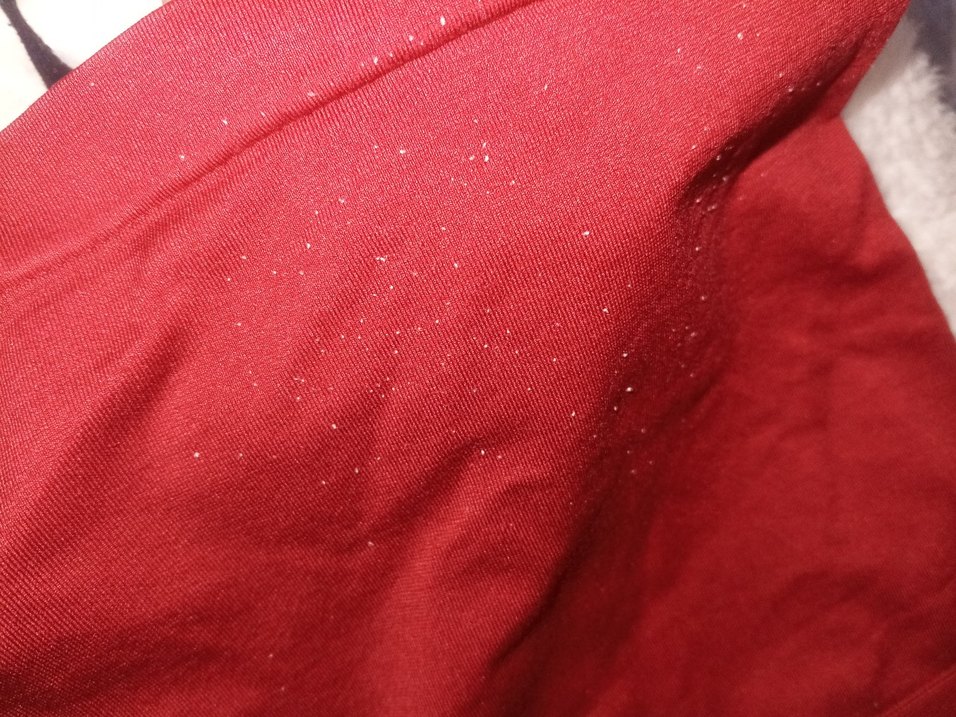 Kırmızı Mini Saten Şort - Görsel 4