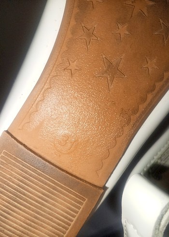 Kız Çocuk Beyaz Fiyonklu Babet Ayakkabı - Görsel 7