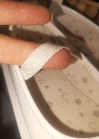 Kız Çocuk Beyaz Fiyonklu Babet Ayakkabı - Görsel 3