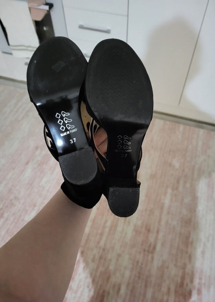 Topuklu Açık Ayakkabı - Görsel 5