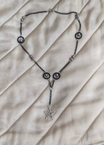  Beden Yıldız Rosary Gothic Kolye 