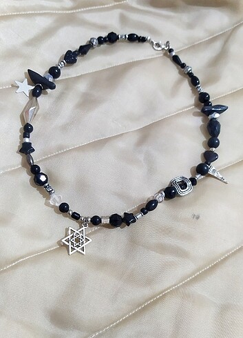 Pentagram Gothic Y2k Kolye 