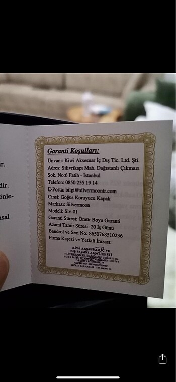 l Beden Gümüş kapak