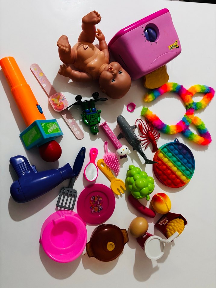 Renkli Karışık Oyuncak Seti - Görsel 2