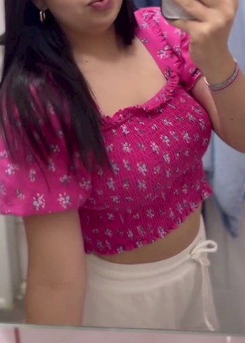 Trendyol & Milla Kadın Çiçekli Pembe Crop