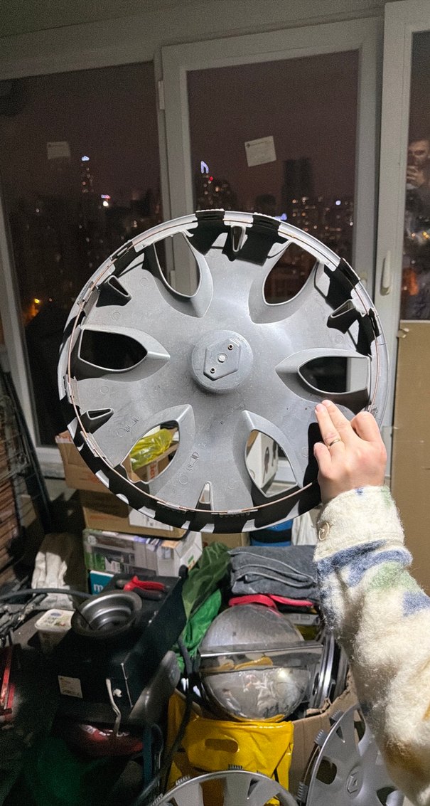 Gri Renault Jant Kapağı - Görsel 3