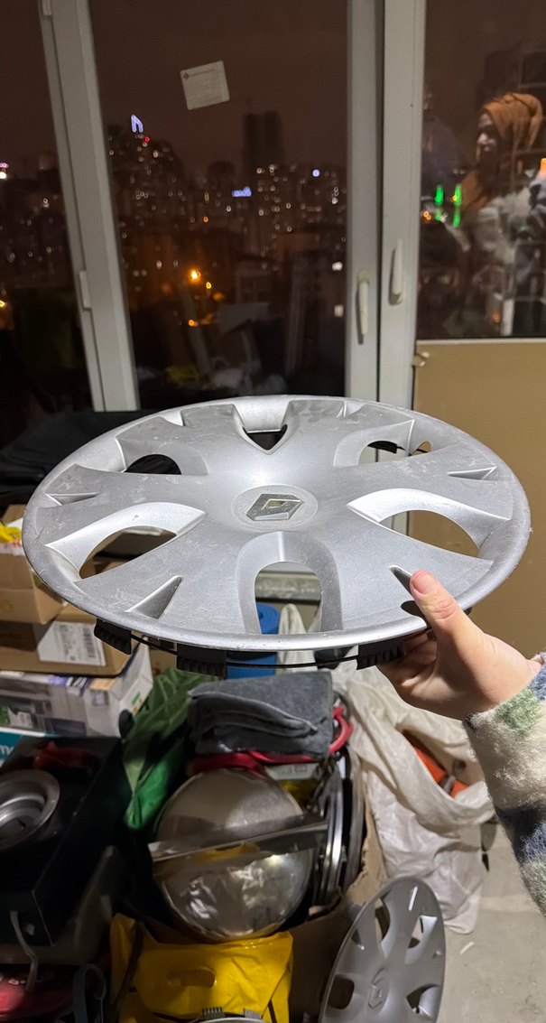 Gri Renault Jant Kapağı - Görsel 2