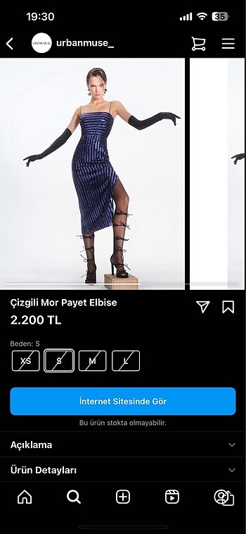 l Beden lacivert Renk Urban Muse markasına ait tasarım elbise