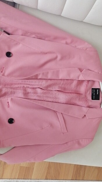 xs Beden pembe Renk Bershka ceket