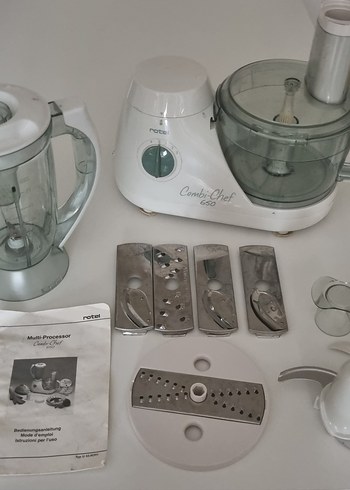 ROTEL Combi-Chef 650 Çok Fonksiyonlu Mutfak Robotu - Görsel 2