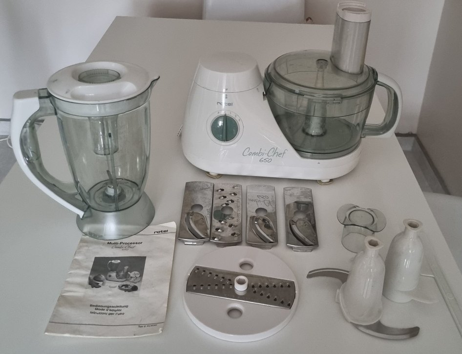 ROTEL Combi-Chef 650 Çok Fonksiyonlu Mutfak Robotu - Görsel 3