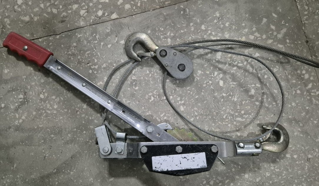 Gri Çelik Halatlı Çekme Kolu - Görsel 2