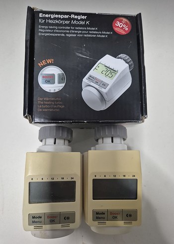 2x TERMOSTAT ZAMAN AYARLI - Görsel 2