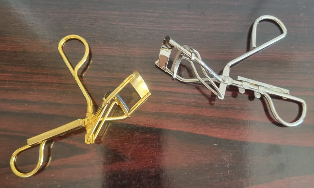 2× Altın ve Gümüş Kirpik Kıvırıcı - Görsel 2