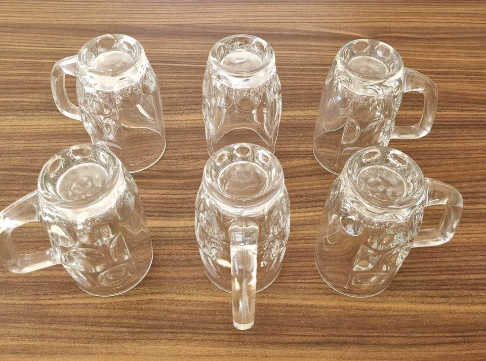 Dekoratif Kulplu Cam Bardak Seti - Görsel 4