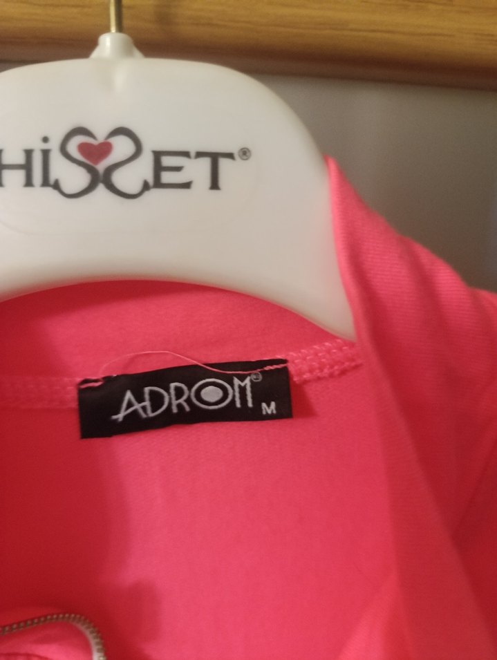 Pembe Kısa Kollu Kadın Tulum - Görsel 5