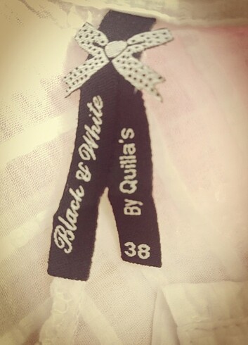 Black&white marka 38 beden kırık beyaz tunik gömlek - Görsel 5