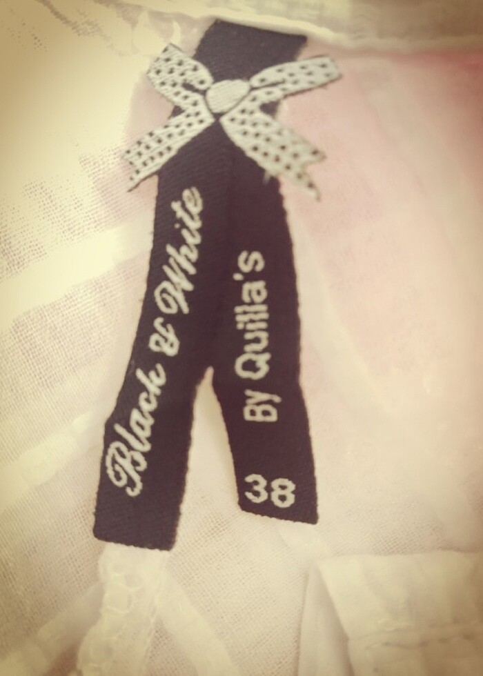 Black&white marka 38 beden kırık beyaz tunik gömlek - Görsel 5