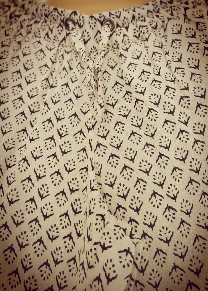 Siyah beyaz pantolon M beden - Görsel 3