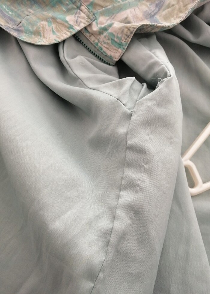 Oberstoff 40 beden yeşil/turkuaz yağmurluk - Görsel 5