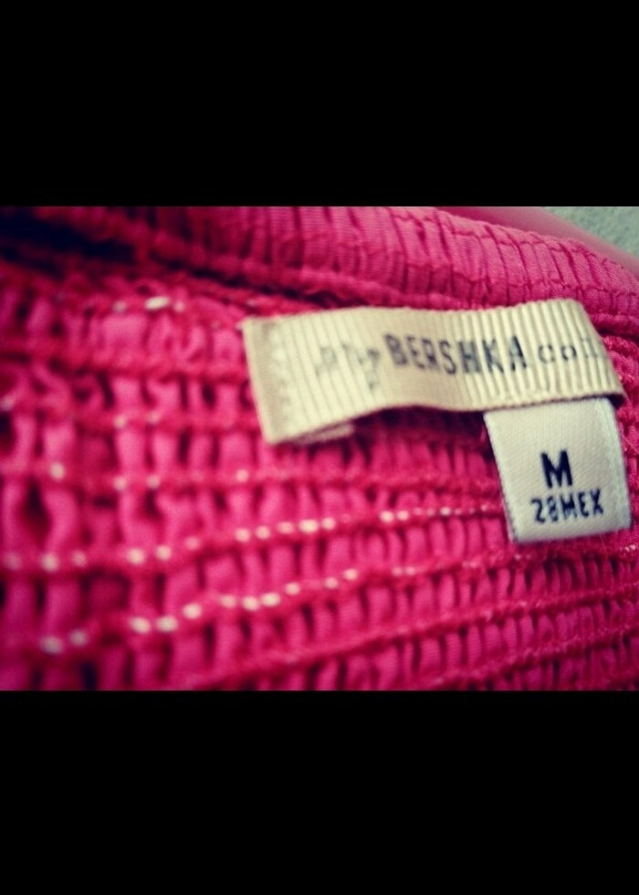 Bershka marka M beden straptez elbise - Görsel 3