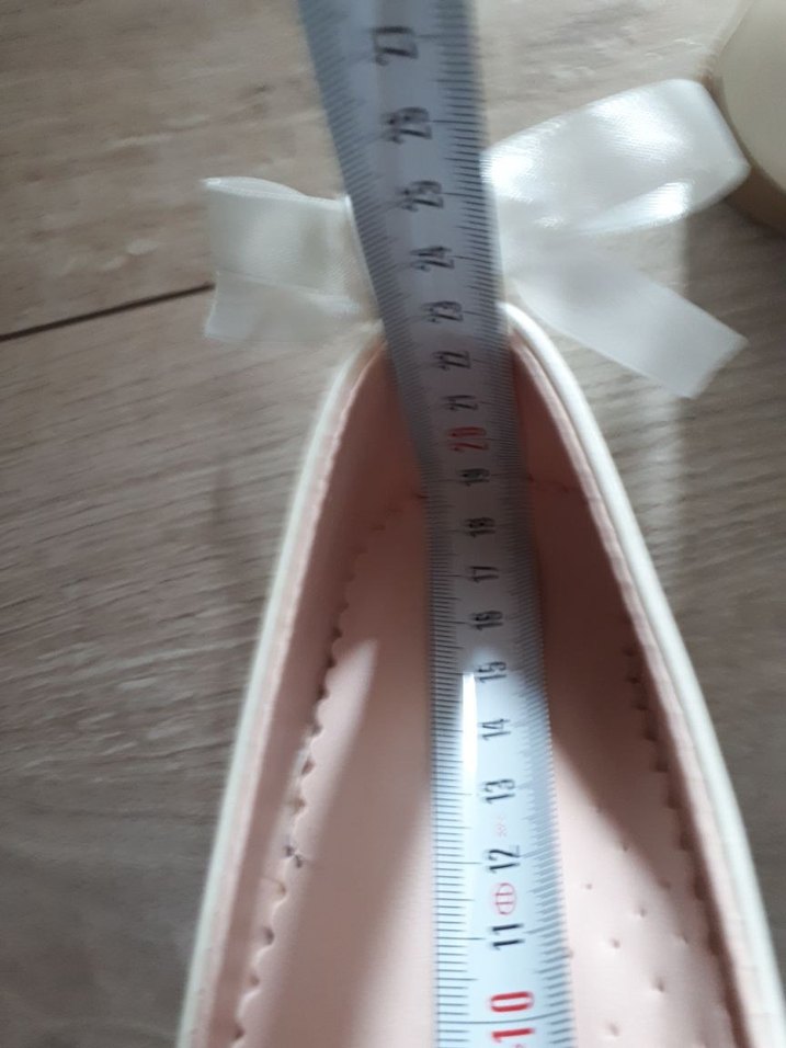 İnci Detaylı Beyaz Kız Çocuk Babet - Görsel 2