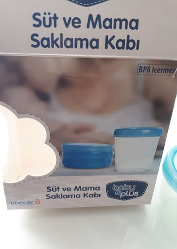 Mavi Bebek süt  Seti 8 li - Görsel 5