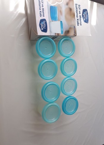 Mavi Bebek süt  Seti 8 li - Görsel 3