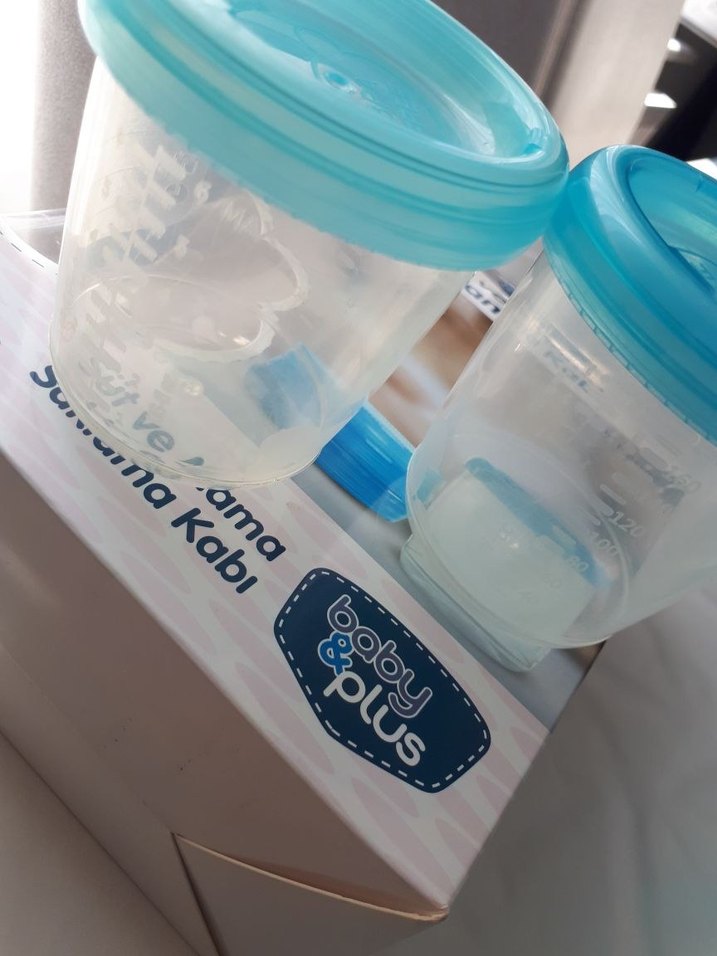 Mavi Bebek süt  Seti 8 li - Görsel 4