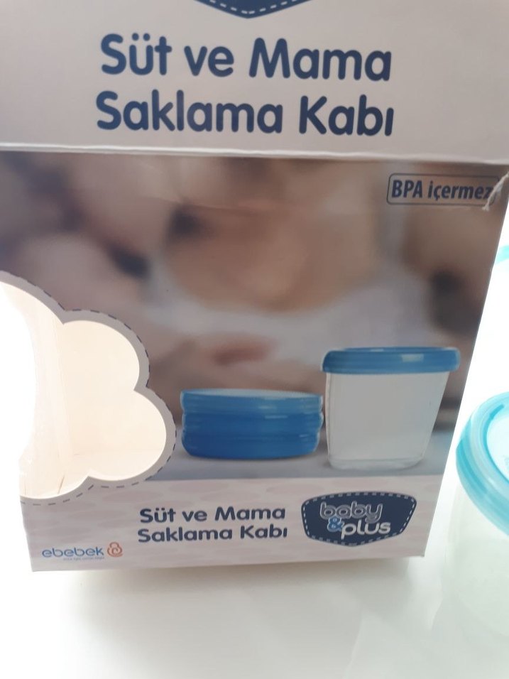 Mavi Bebek süt  Seti 8 li - Görsel 5