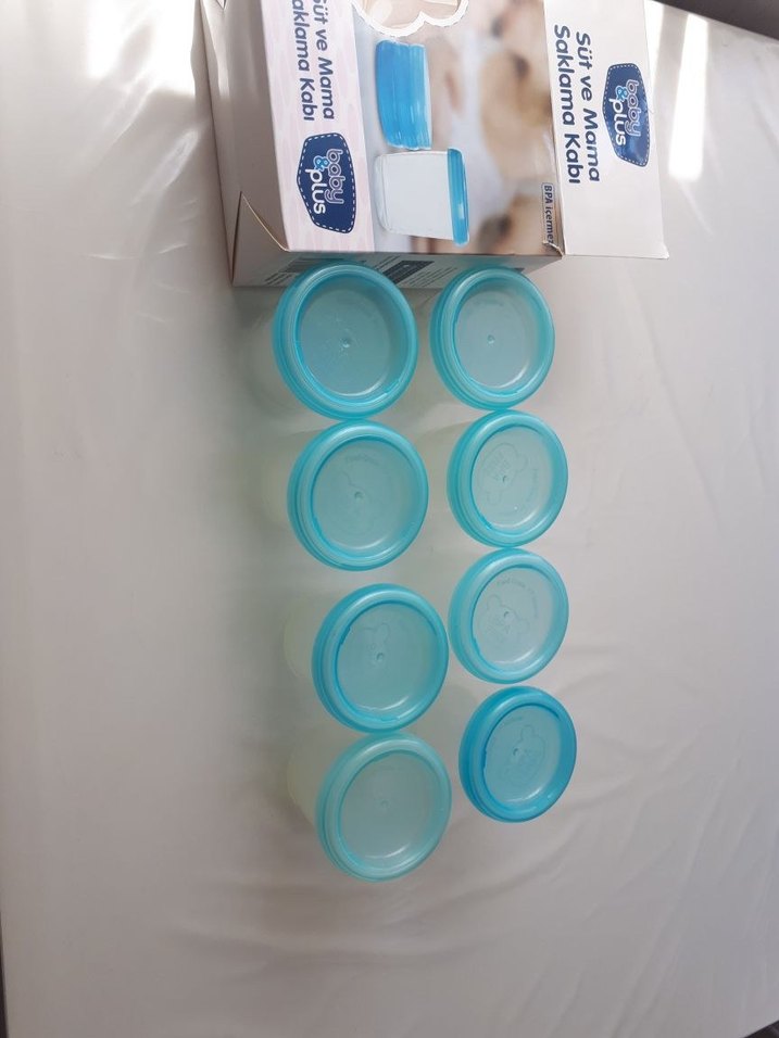 Mavi Bebek süt  Seti 8 li - Görsel 3