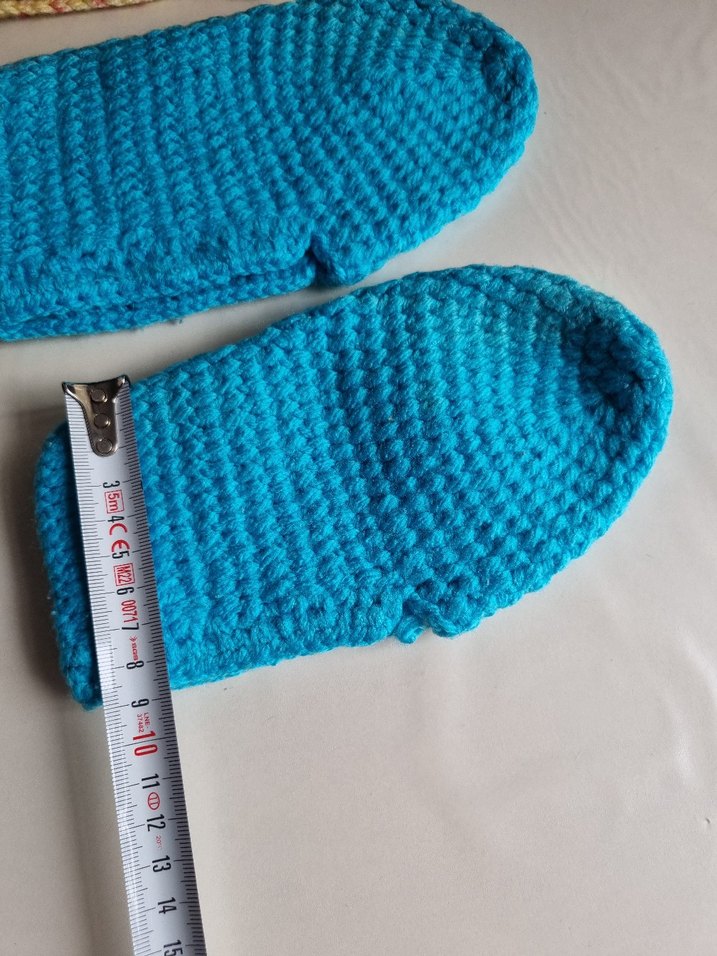 Renkli Örgü Erkek Bebek Patikleri - Görsel 4