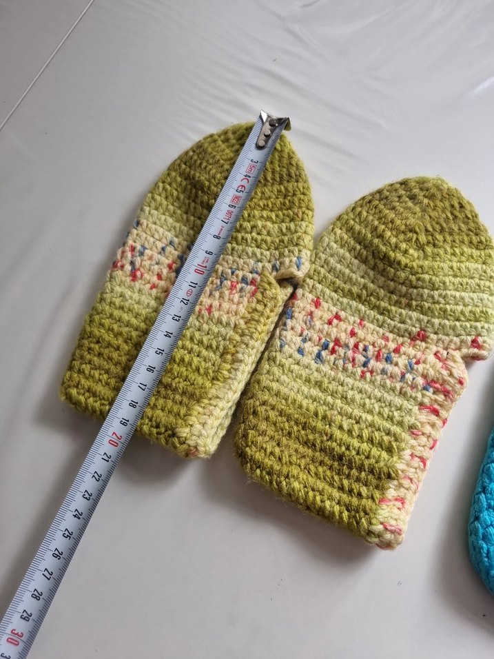 Renkli Örgü Erkek Bebek Patikleri - Görsel 3