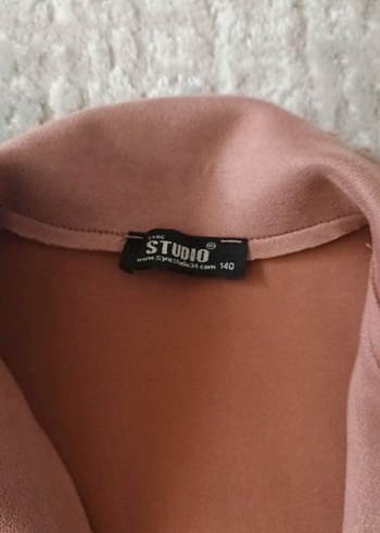 Diğer Düğmeli Pembe Süet kız çocuk ceket