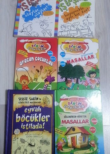  Çocuklar için Eğlenceli Masallar ve Öyküler Kitap Seti
