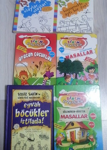 Çocuklar için Eğlenceli Masallar ve Öyküler Kitap Seti