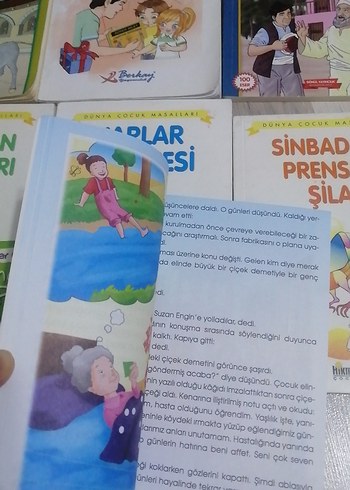  Çocuklar için Masal ve Eğitim Kitapları Seti