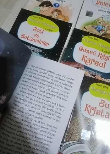  Beden Renk Çocuklar İçin Süper Bilgi Kitapları Seti staryon gezegeni