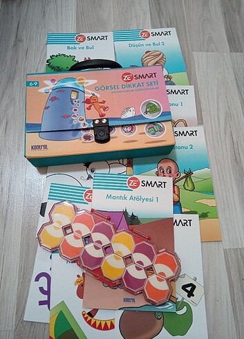 6-9 smart görsel dikkat seti