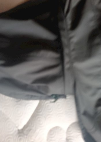 haki renkli Erkek Sokak Stili Fermuarlı Ceket - Görsel 3