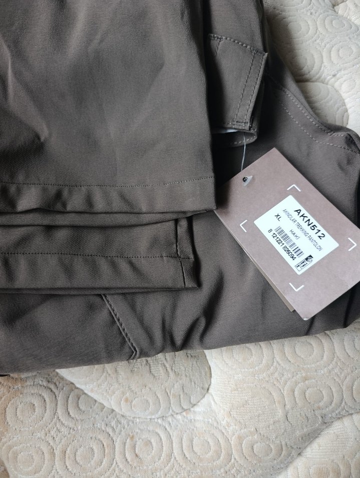 haki Erkek Kemerli Streetwear Pantolon - Görsel 2