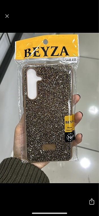 Samsung A55 taşlı kılıf